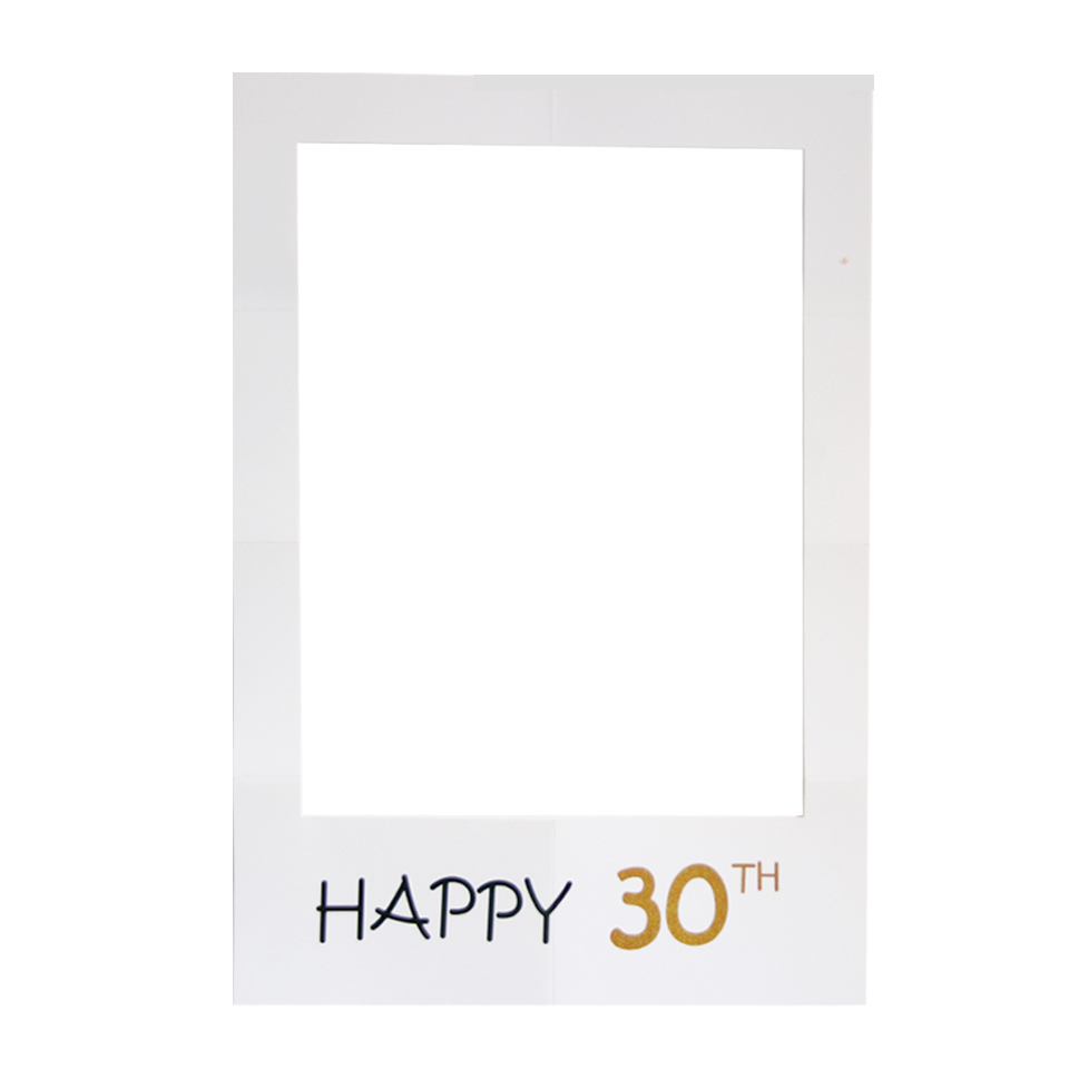 1 Pc 30/40/50 Jaar Fotolijst Happy Birthday Foto Props Diy Bruiloft/Verjaardag Decoratie Partij levert: 30th