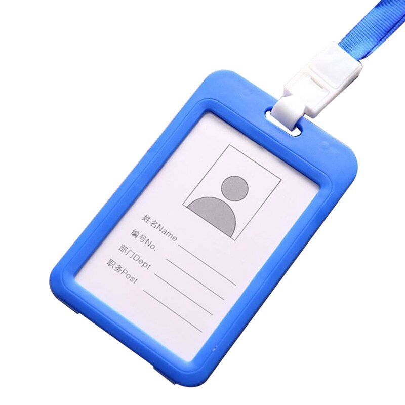 1PC Card Holder Employee Name ID Card Cover Metal Work Certificate Identity Badge ID Business Case