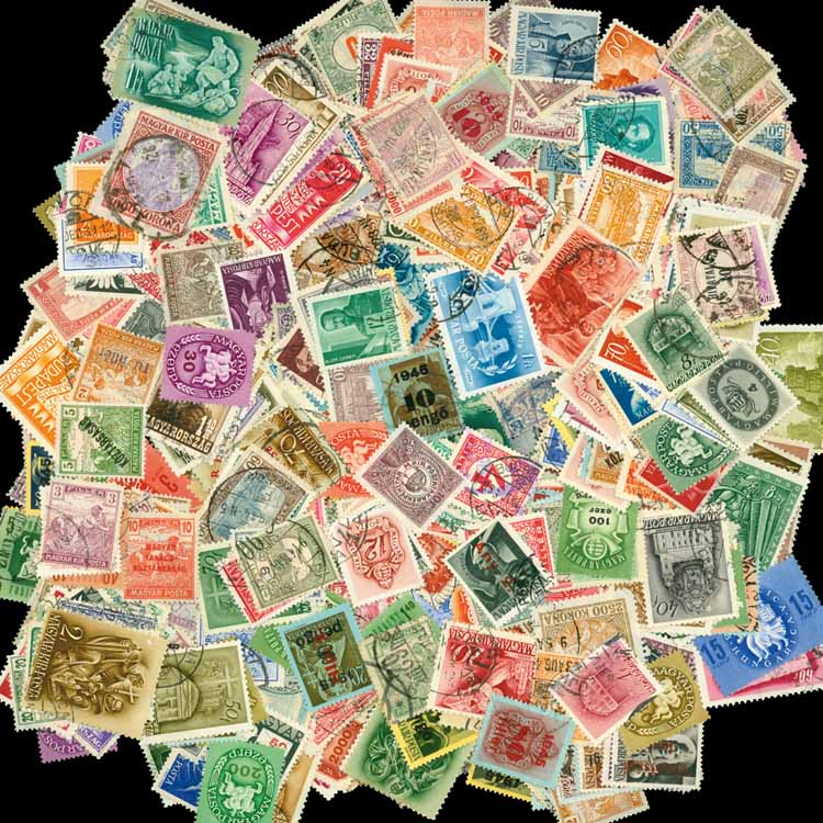 50 Stks/partij Magyar Stempel Vintage Voordat 1950 Alle Verschillende Uit Hongarije Geen Herhaling Postzegels Met Post Mark Voor Verzamelen