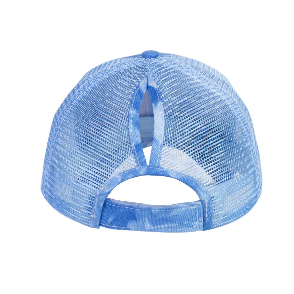 1PCs Unisex Couple mode CapTie-Dye Cap Breathable Plain Mesh Baseball Cap Adjustable Snapback Hats Hip Hop Hat sombrer