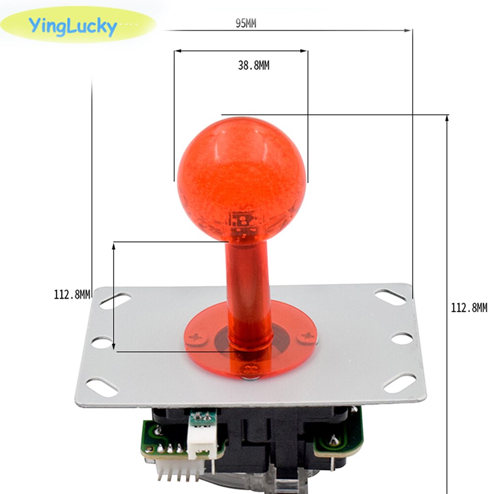Diy Led Joystick Arcade Kits 2 Spelers Met 20 Led Arcade Knoppen + 2 Joysticks + 2 Usb Encoder Kit + Kabels Arcade Game Delen