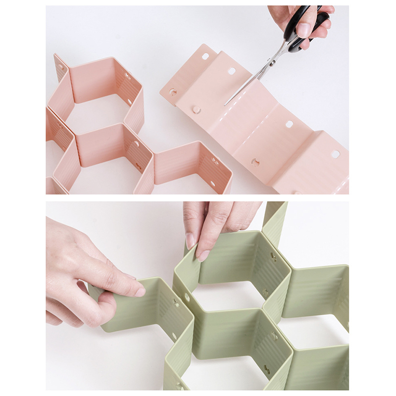 옷정리 Hogar Y Organización Drawer Partition Board Adjustable Drawer Organizer Diy Clapboard Separator Underwear Socks Organizer