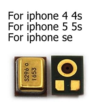 Geniune spreken microfoon innerlijke Voor iphone 4 4 S 5 5 s 6 6 s 7 8 Plus Mic innerlijke voor iphone X XS MAX XR microfoon chip Vervanging