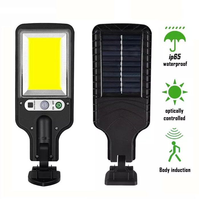 Straatverlichting op zonne-energie Buiten Waterdicht Menselijk lichaam Sensing Binnenplaats Tuinmuur Huishoudelijke verlichting Landelijke wegverlichting Wandlampen: Warm White