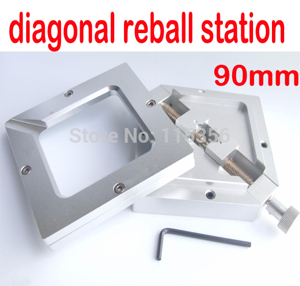 90mm x 90mm BGA reballing station universal reball station 90mm bga stencils holder jig