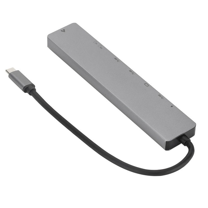 8 in 1 Usb Type C Hub Hdmi 4K Usb C Hub To Gigabit Ethernet Rj45 Lan Adapter for Mac book Pro Thunderbolt 2 Usb-C Charger Port S