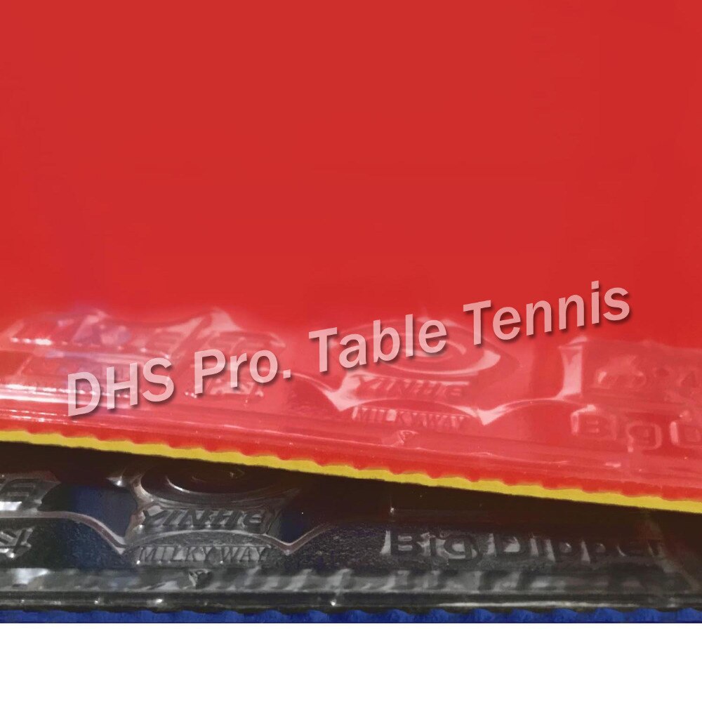 Galaxy YINHE Big Dipper Factory Tuned Max Tense Tacky Pips-In Table Tennis Rubber With Sponge