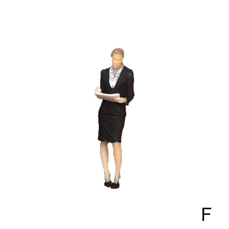 1:64 échelle chiffres personnage modèle Macro photographie poupée sable Table résine modèle jouets pour enfants: F