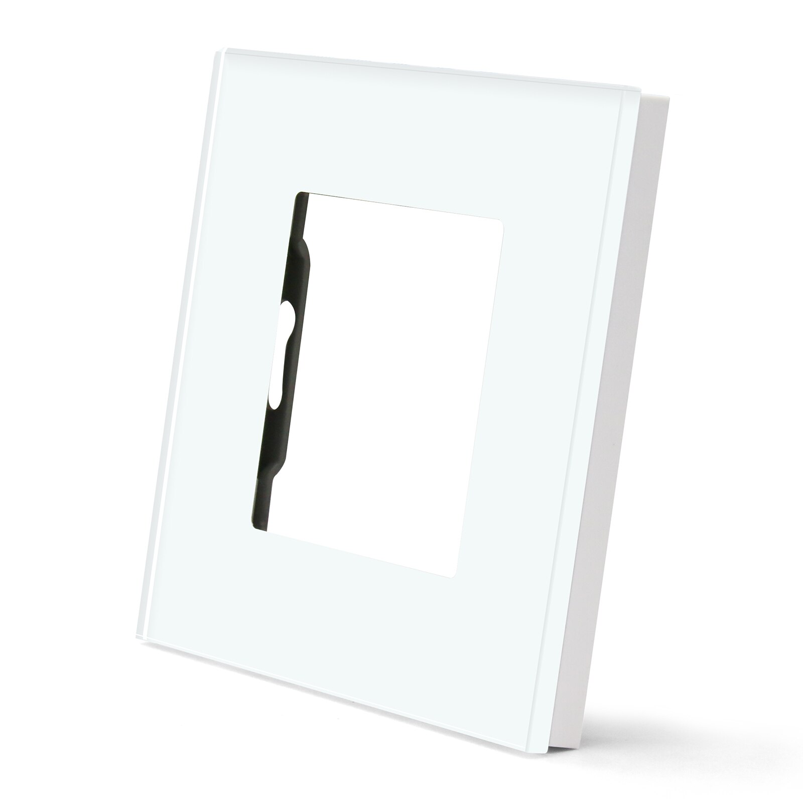 BSEED Crystal Glass UK EU Standard 86 157 228 299 mm Single Double Triple Fourfold Glass Frame White Glass Frame Only