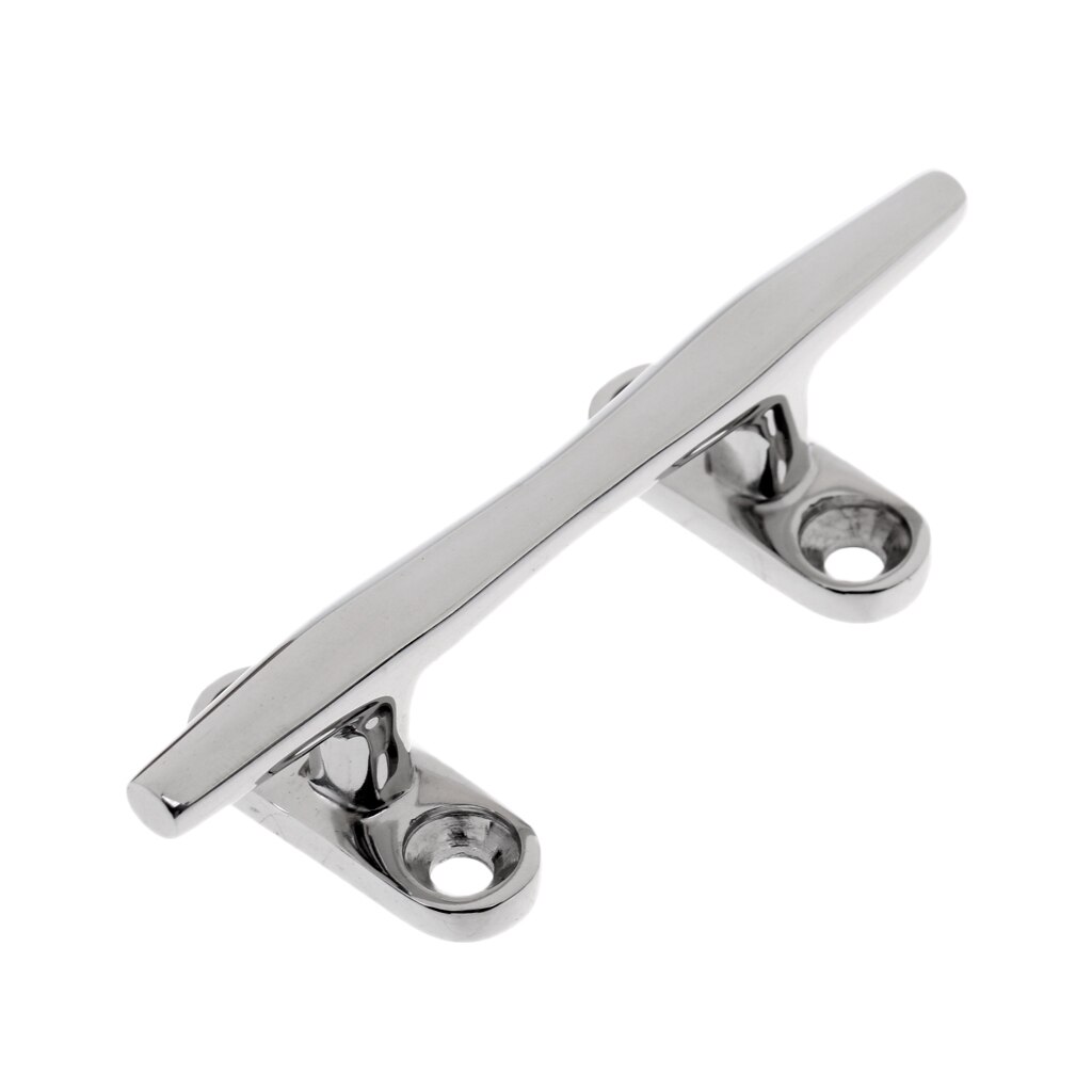 Premium 4&#39;&#39; Marine Boat Cleat Sailing Dock Deck Raft Anchor Line Rope Holder Tie Down