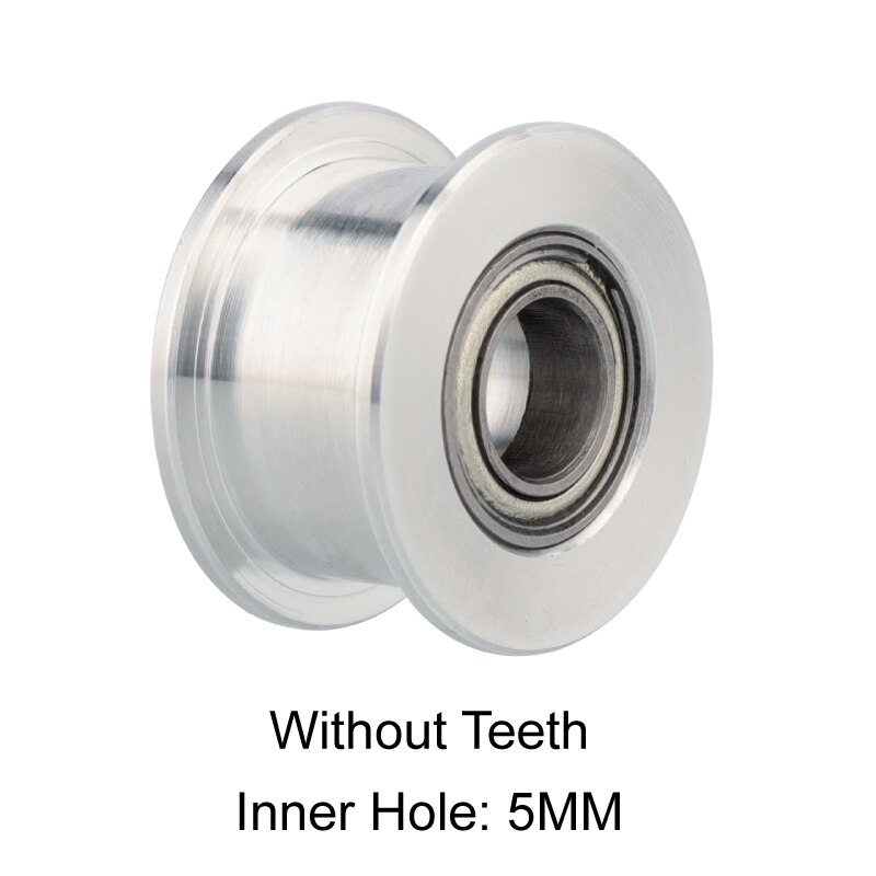 Mellow 1Set 3D Printers Parts VzBoT GT2 Idler Kit Aluminium Timing Pulley 20 Tooth Wheel Bore 5mm For 2GT Gates Timing Belt 6MM