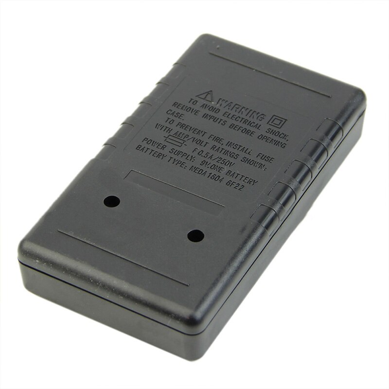 DT-830D cyfrowy multimetr z brzęczykiem napięcie wyjściowe fali prostokątnej amperomierz miernik rezystancji DC AC LCD zabezpieczenie przed przeciążeniem