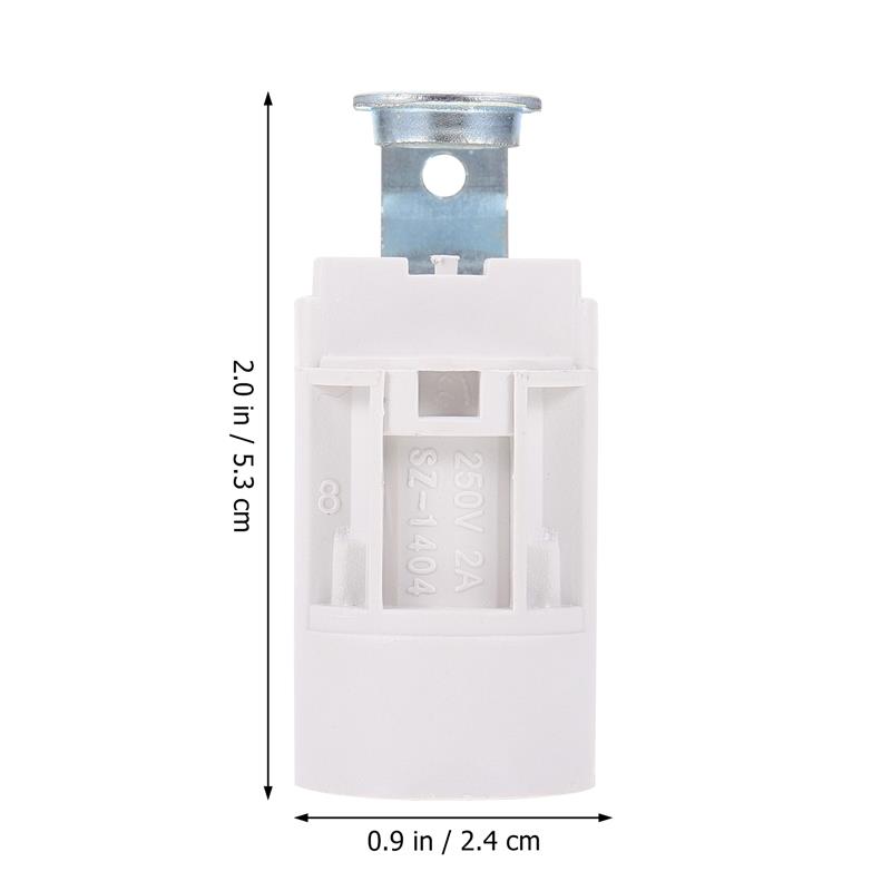 Support de lampe de lustre E14, douille de lumière, Base de lumière suspendue, bouchon à vis, accessoires d'éclairage, 10 pièces
