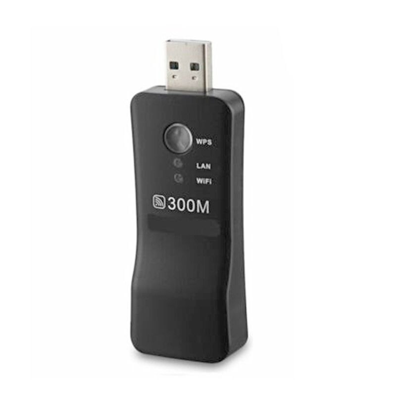 300m langaton usb lan hdtv-sovitinmuunnin rj -45 wifi-kortin reititin toistin