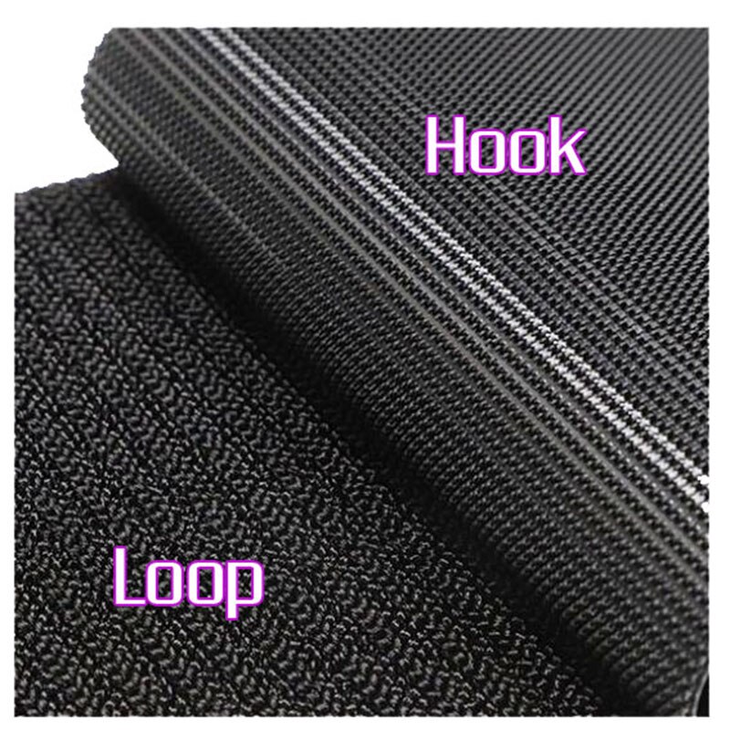 1 Meter Black Fastener Tape Hook and Loop Tape Cable Ties DIY Crafts Sewing Accessory 20/25/30/38/50/100mm
