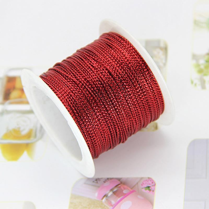 1mm nylon koorden, draadkoord, touw, kralenketting, shamballa-armband, kleding maken, 20m lengtes plastic touwband