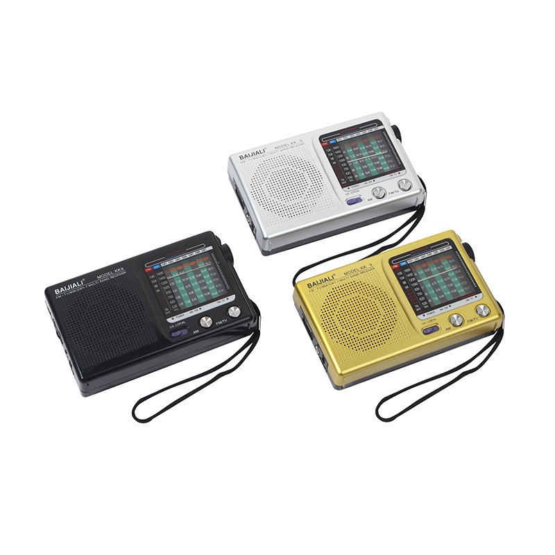 AM/FM/SW Portable Radio Operated for Indoor Outdoor Emergency Use Radio witF4