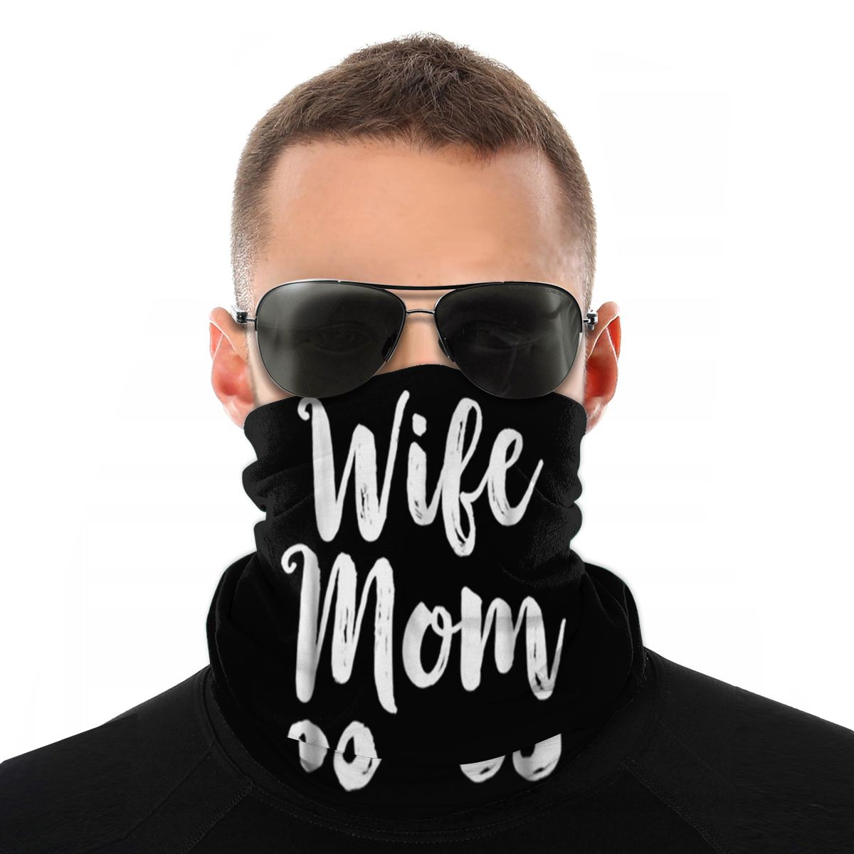 Bufandas de estilo Casual para mujer, bufandas bonitas con estampado de jefe, Mamá, Mamá, mamá, mamá, para el Día DE LA Madre: Default Title