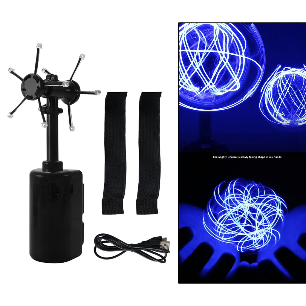 Luminous Rotating Led Light Electric Whirl Spinning Toy Night