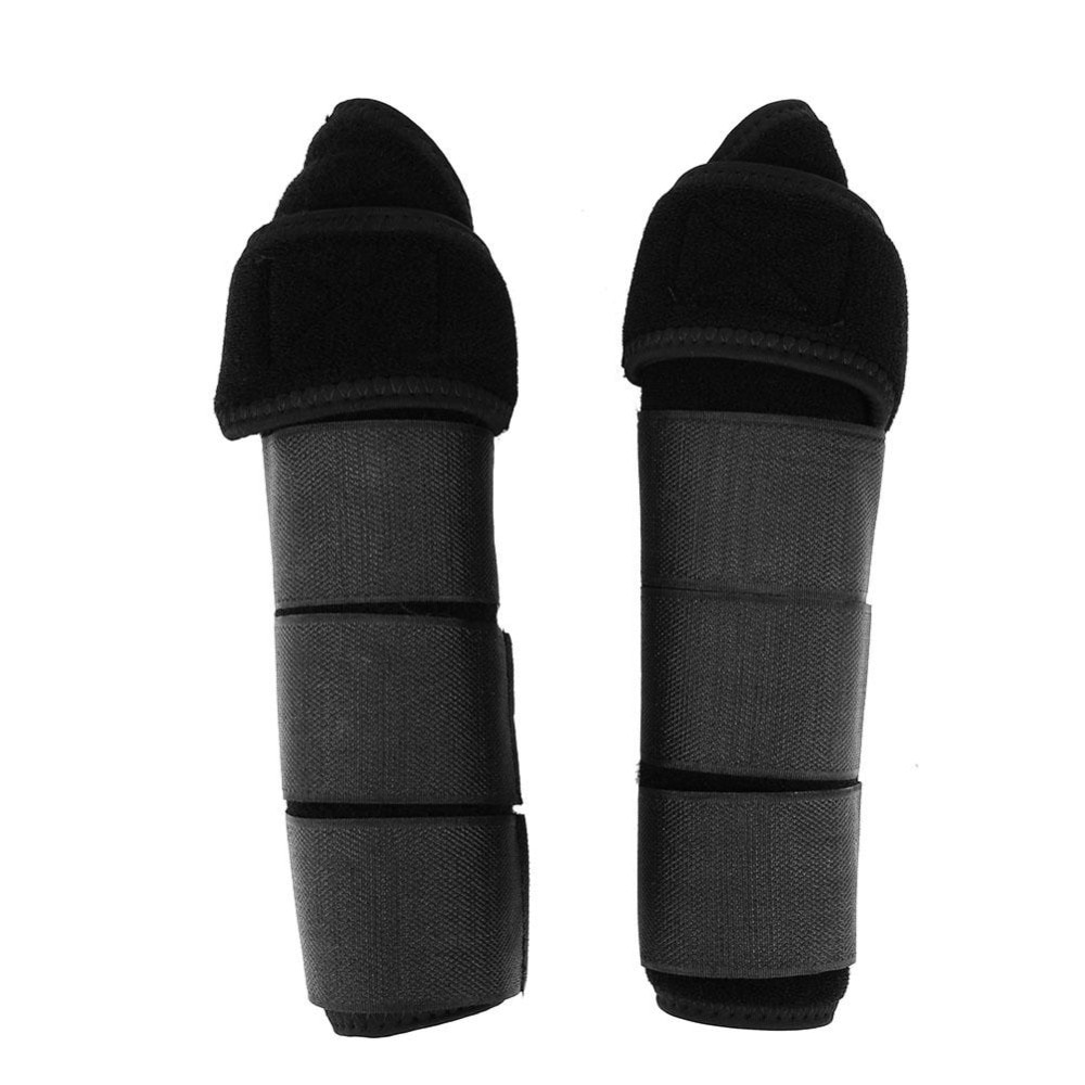 1 Pair Horse Leg Protector Leg Boots Wraps Riding Equestrian Horse Care Legging Leg Brace For Horsemanship