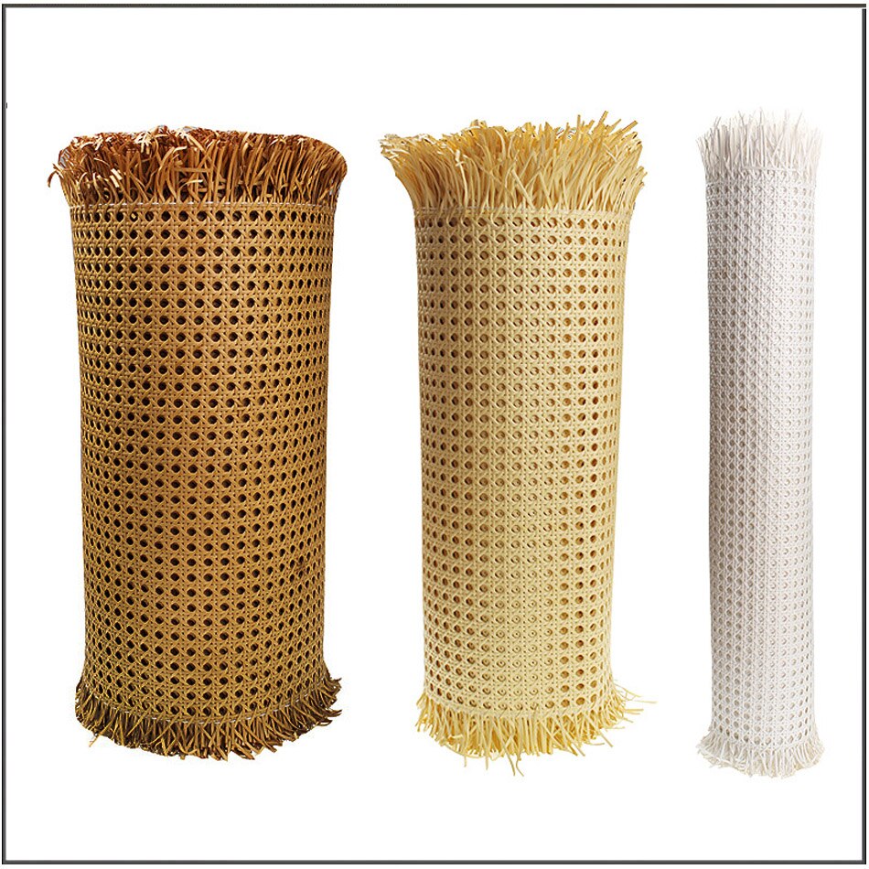 Rouleau de sangles en plastique de rotin PE, 40 45 50 60cm de large 1m 1.5m 2m, feuille d'osier pour chaise Table, matériel de réparation de meubles
