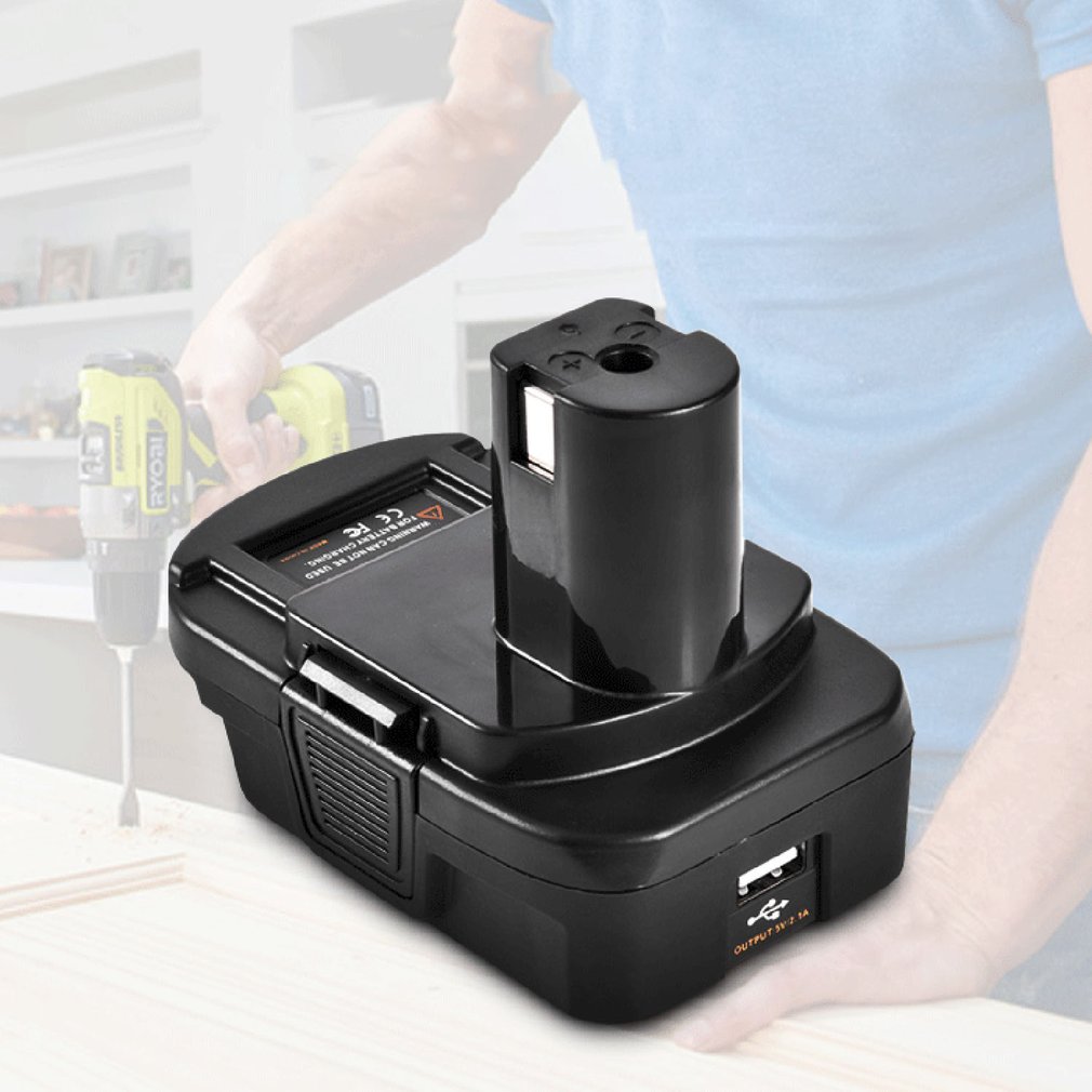 Dm18Rl Battery Converter 18V Battery Adapter Battery Adapter For Dewalt Milwaukee Tool Battery Adapter