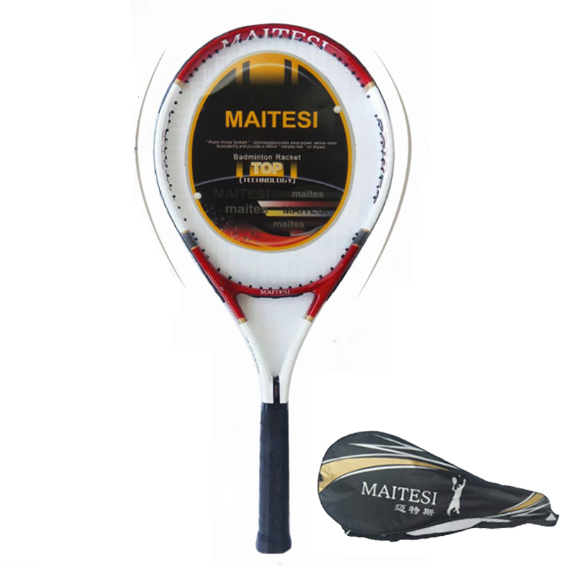 Tennis Racket Carbon Aluminium Geïntegreerde Tennisracket Beginnende Beginner Training Tennisracket-40
