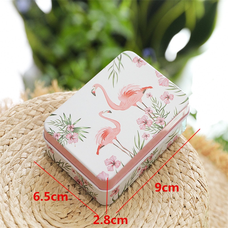 Enfant fête fournitures 1 pièces Flamingo licorne bonbons boîte décoration de mariage bébé douche fête Bachelorette fête décoration. Q