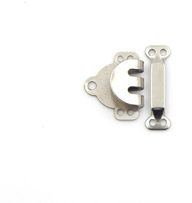 200pcs Women Man Trousers Skirt Metal Hook Buckle Pants Button DIY Garments Hooks Accessories F3-7: silver