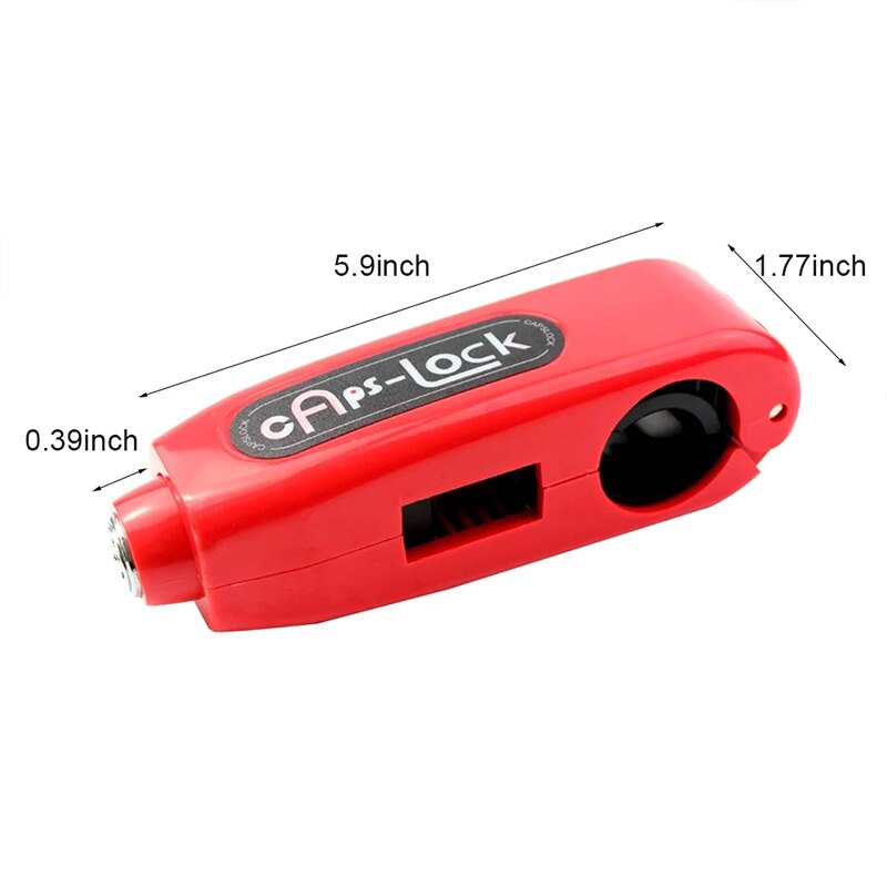 Motorcycle Handlebar Lock Universal Scooter Safety Lockstitch Brake Throttle Grip Anti Theft Protection Security Mini Lock