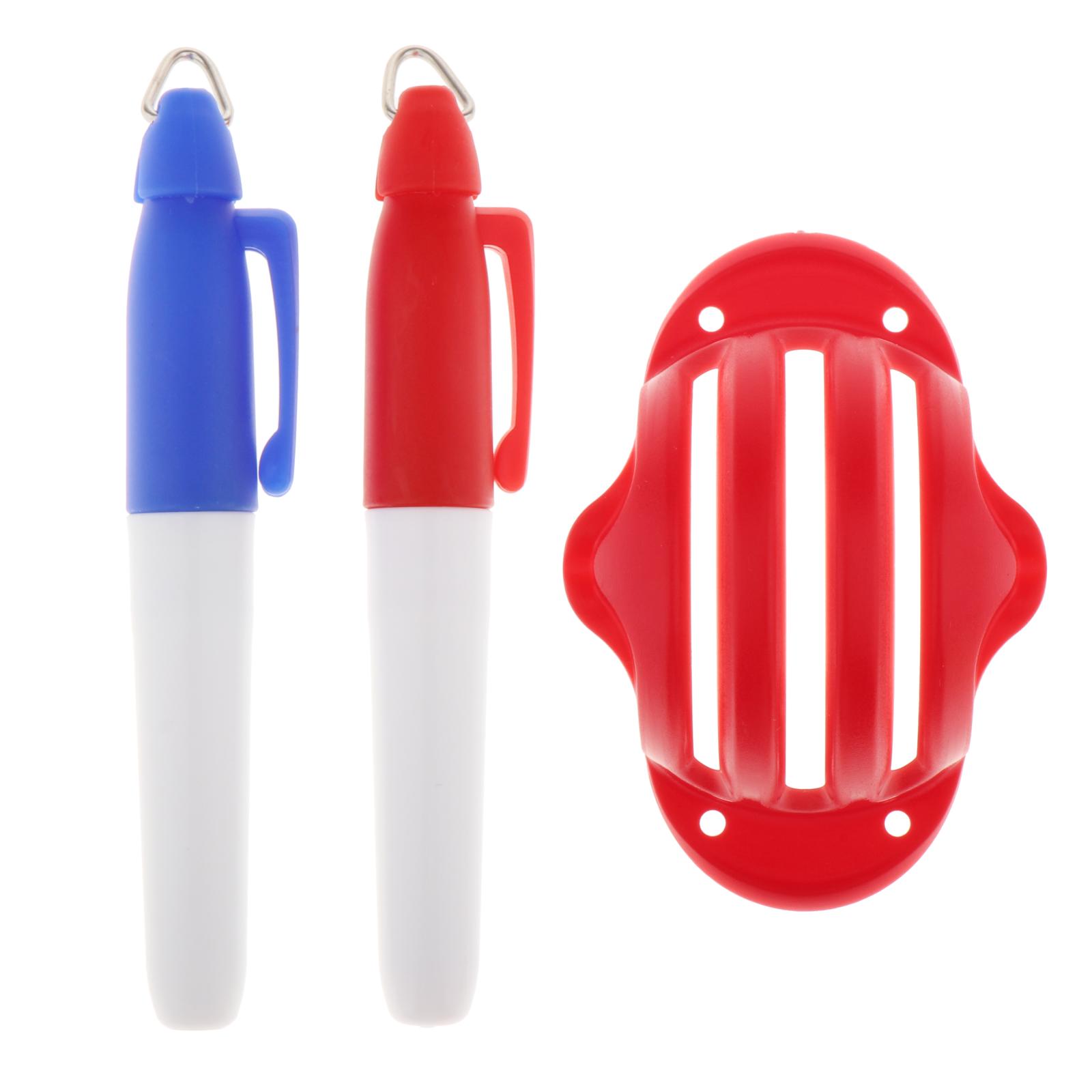 Golf Ball Liner Alignment Drawing Tools Pencil Putting Putt Linear Training Aids: Pink