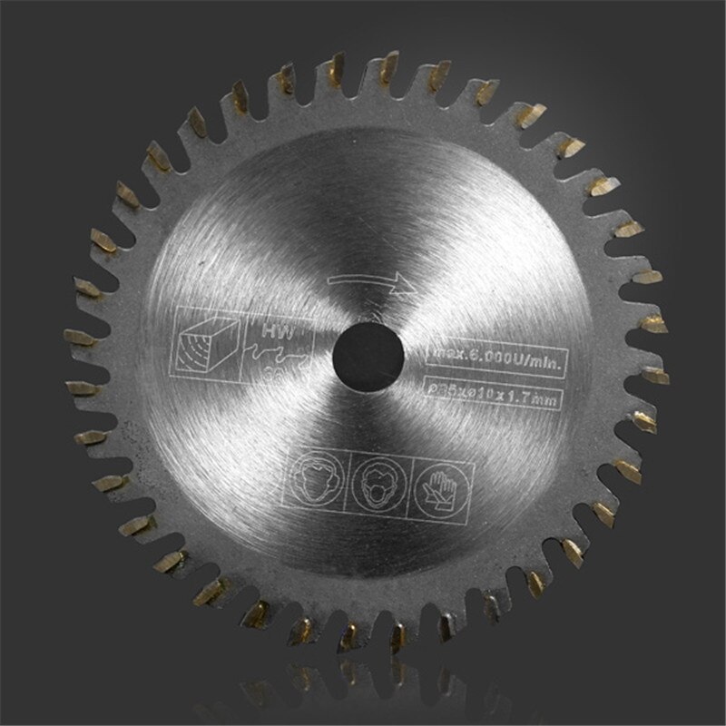 Combiubiu 1pc 85mm 36 Teeth TCT Circular Saw Blade Cutting Wheel Discs For Plastic Cutting Rotary Tools