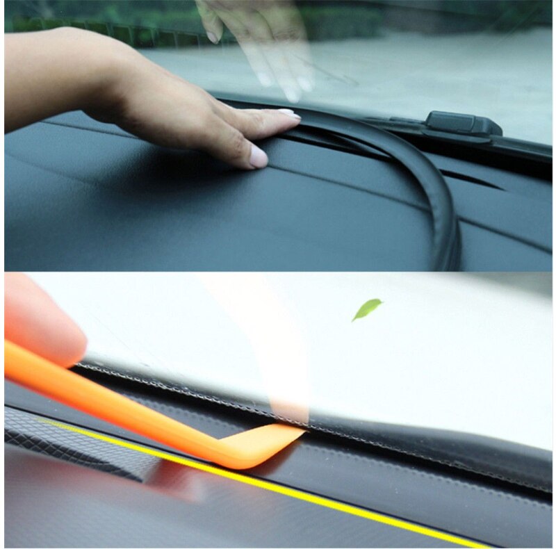 Auto Stickers Dashboard Afdichtstrip Noise Sound Isolatie Rubber Strips Universele Voor Tochtstrip Auto Interieur Accessoires