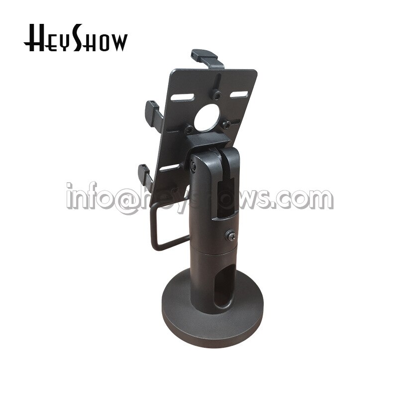 Adjustable POS Machine Holder 360 Degree Rotate Cashier Credit Card Machine Bracket Flexible Security POS Machine Stand