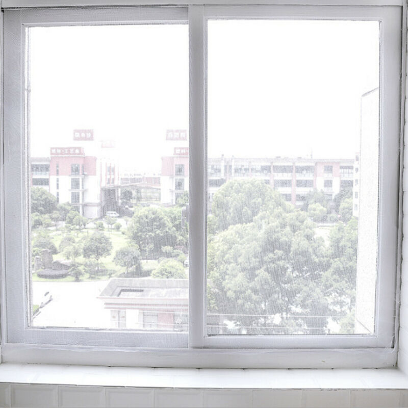 Gaas raamhorren gordijn kliknet anti muggen insecten vliegen insecten gordijnen zelfklevend onzichtbaar scherm