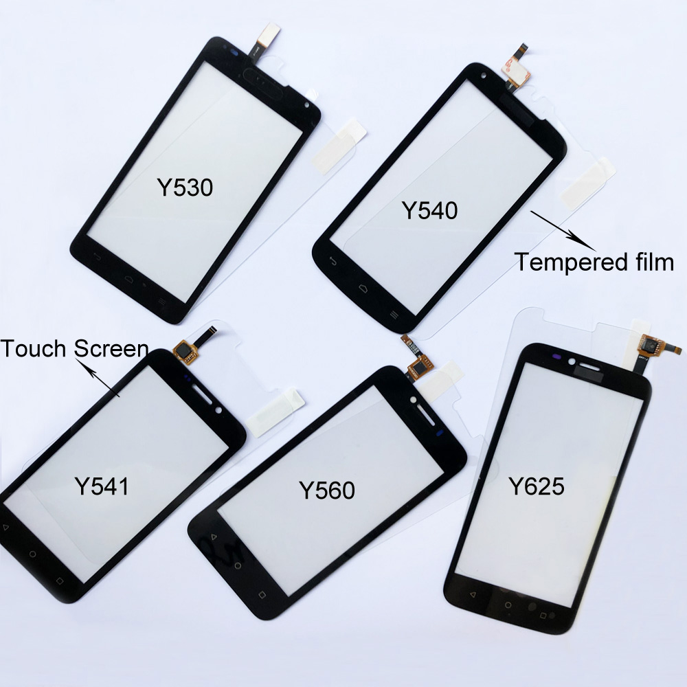 Touch Glass For Huawei Ascend Y530 Y540 Y541 Y560 Y625 Touch Screen Digitizer Pane Panel Replacement Free Tempered glass Film