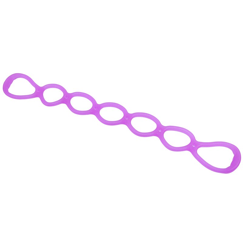 Gym elastische 7- gats siliconen spankoord yoga spanband voor dames en heren arm krachttrainingsapparatuur