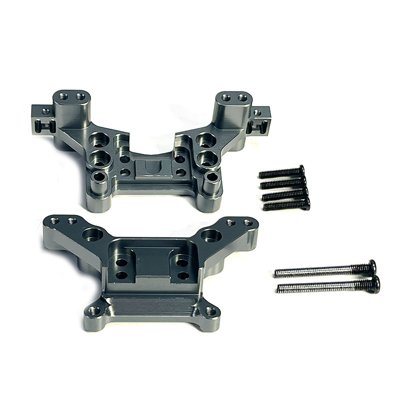 MJX Hyper Go RC piezas de coche 16207 16208 16209 16210 H16 Control remoto coche Metal soportes de choque delanteros y traseros Accesorios