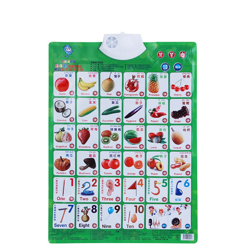 Affiche éducative préscolaire pour tout-petit et enfant, avec Point de colle, pour pépinière, maison, école maternelle, salle de classe, numéro d&#39;enseignement: 1
