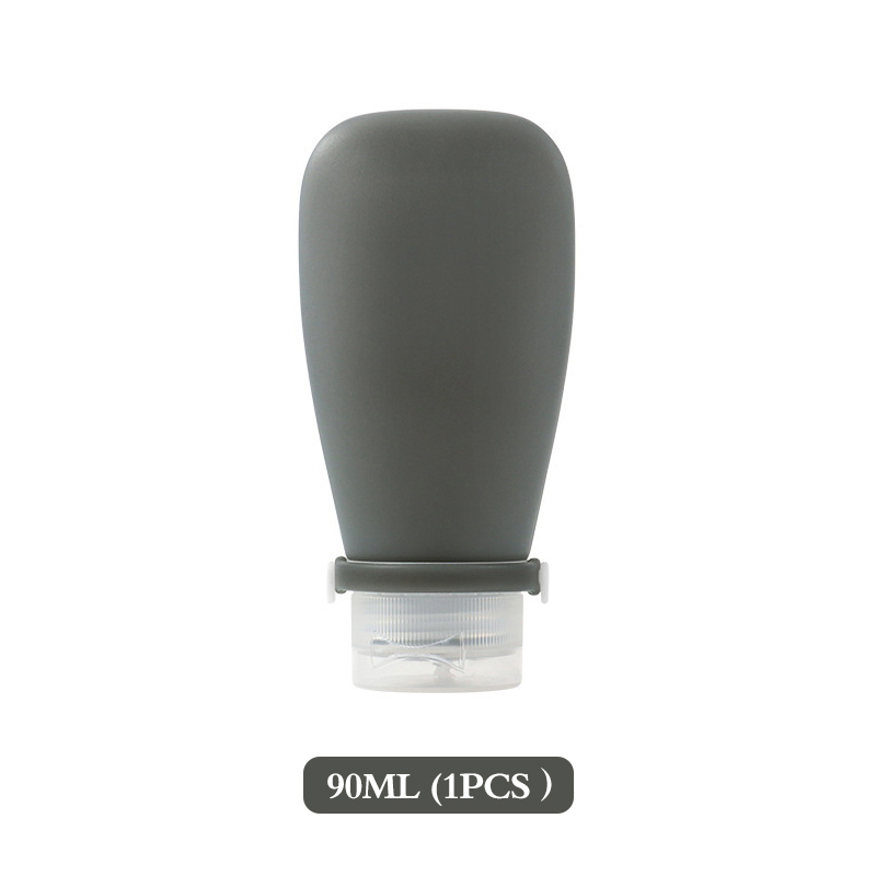 30/60/90ml Silicone Travel Bottles Leak Proof Squeezable Refillable Containers Cosmetic Tube for Lotion Soap Liquids Bottling