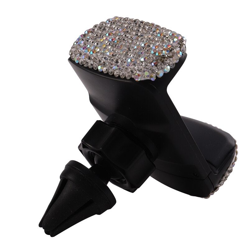 Strass universele super schattige 360 auto voorruit dashboard houder zuig verstelbare telefoonhouder voor gemakkelijk zicht gps sn, voor