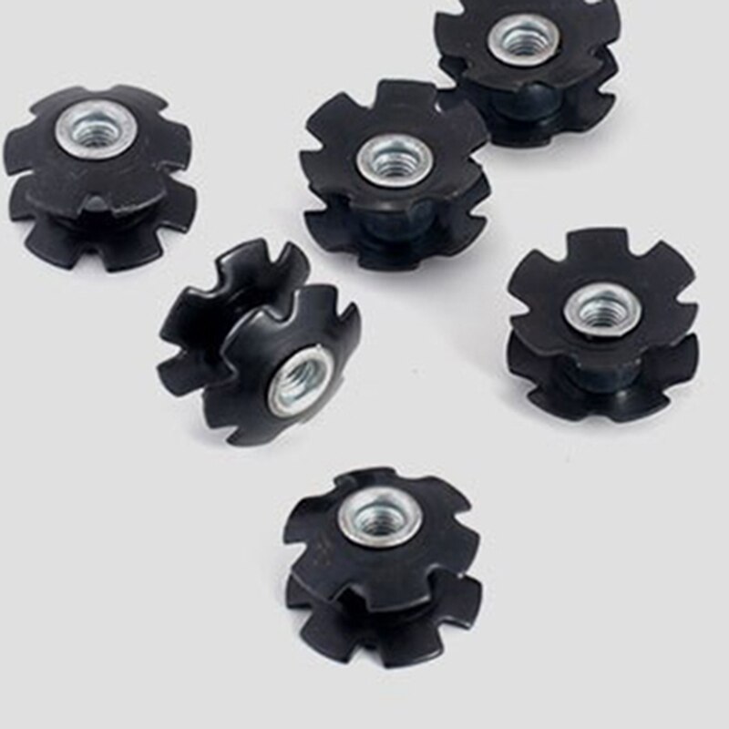 30Pcs Cycling Star Nut Bicycle Parts MTB Road Bike Cycling Steer Tube Headset Star Nut for 1/8inch 28.6mm Bicycle Parts