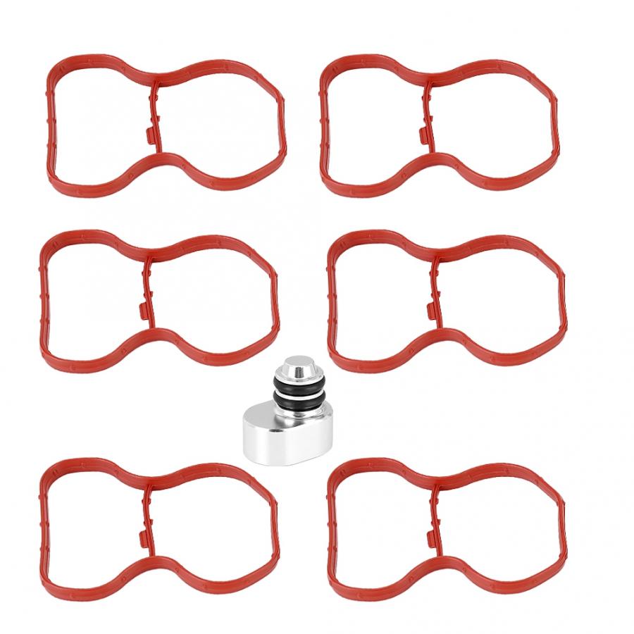 Swirl Flap Flaps Plug Delete Kit for N57 N57S E90 E91 E92 E93 F07 F10 F11 Car Replacement Accessories Rubber Swirl Plug Kit