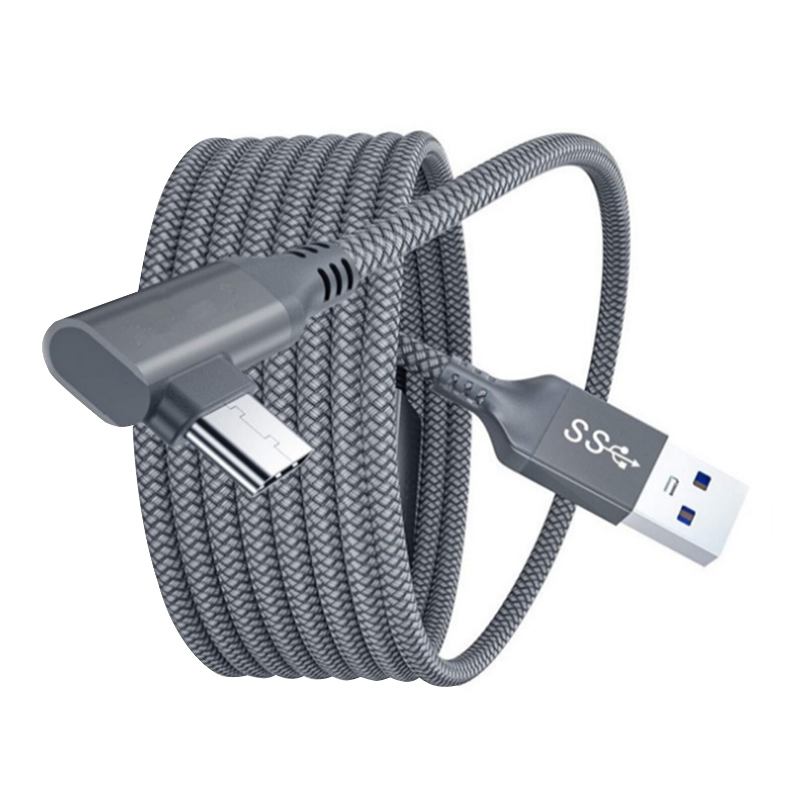 5M Data Line Oplaadkabel Voor Oculus Quest 2 Link Vr Headset Usb 3.0 Type C Data Transfer USB-A naar Type-C Kabel Vr Accessoires