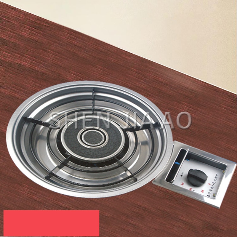 Energy-Saving Liquefied Gas Natural Gas Stove Korean High-Power Infrared Commercial Restaurant Embedded Pot Gas Stove