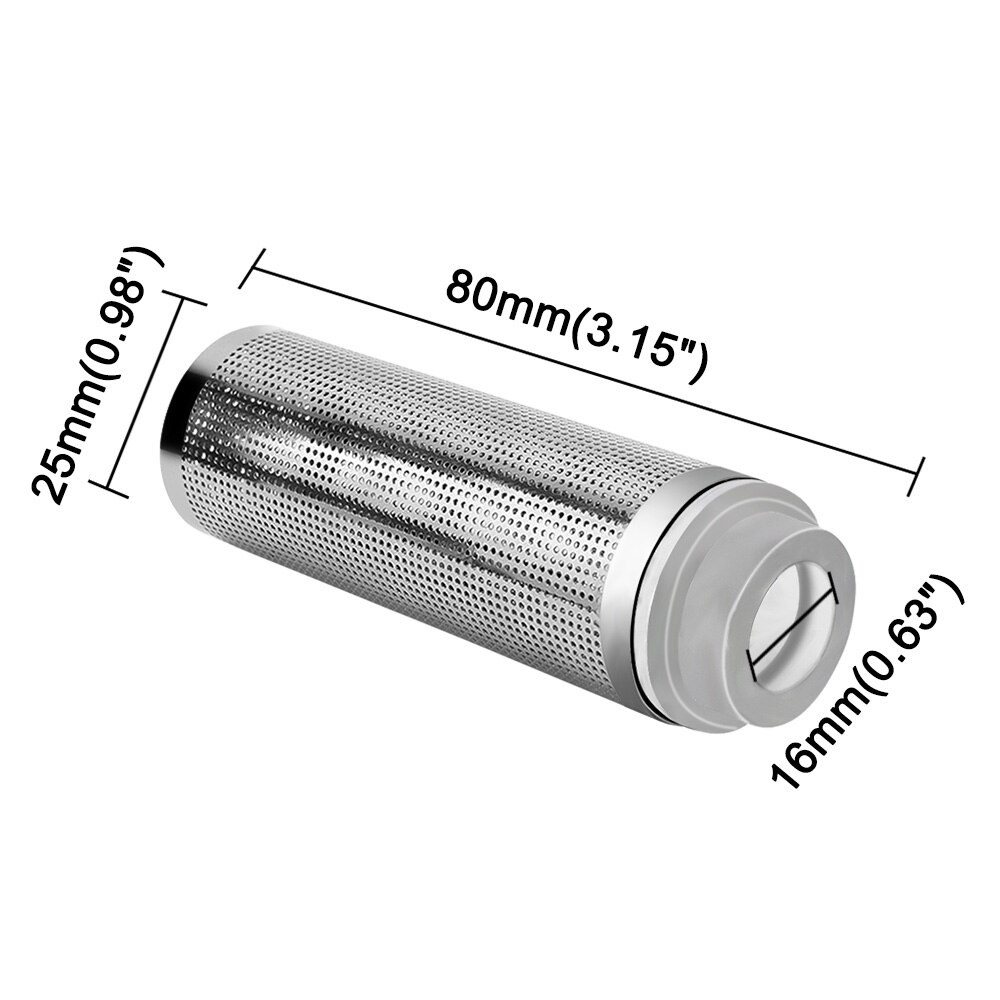 Aquarium Aquarium Filter Mesh Inlet Rvs Filter Netto Filter Guard Beschermende Voor Voorkomen Vis Garnalen Inademing