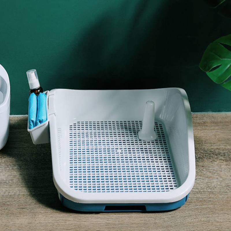 Uusin eläin lemmikki sisätarvikkeet kannettava koira wc muovi kaksikerroksinen koiran tyyny koulutus kissan pentu pissa wc