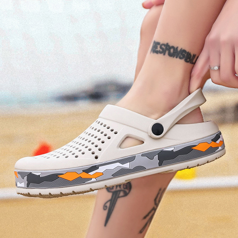 Xiaomi Youpin sandały męskie przypadkowi kapcie mężczyźni letnia moda oddychająca miękka antypoślizgowa platforma wypoczynek obuwie plażowe trampki