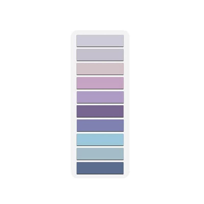 Morandi Colors Pestañas adhesivas para anotaciones de libros, pegatinas de índice de clasificación de archivos, para material escolar y de oficina: Rojo