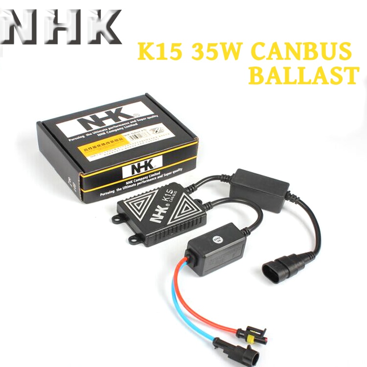 NHK K15 auto hid luz reactancia de brillo puede autobús 35W 12V coche accesorios